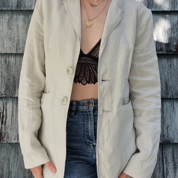 Linen jacket - Picture 3 of 6